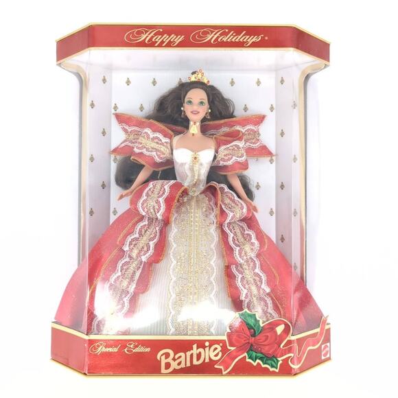 Happy Holidays 1997 Special Edition Mattel Barbie Doll 17832 - NRFB / NIB - Picture 13 of 15
